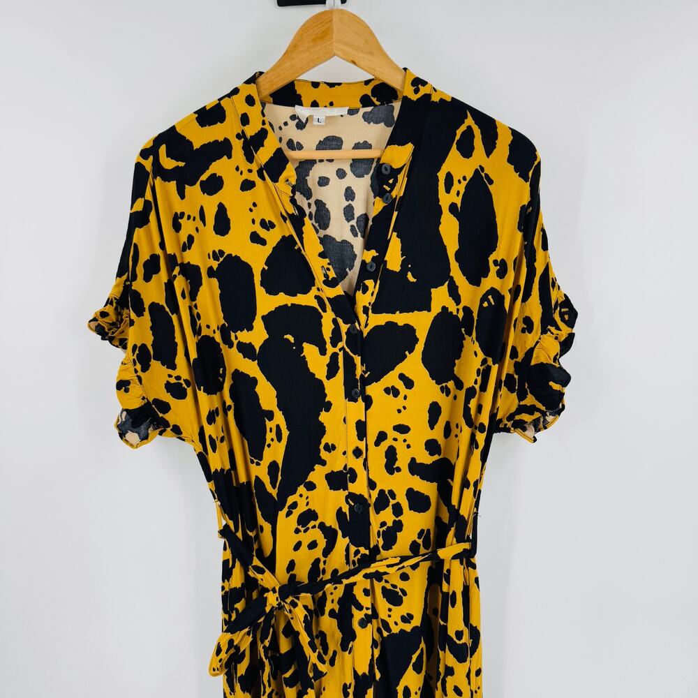 Anthropologie Cora Lynn Calter Midi Shirt Dress - Picture 7 of 13